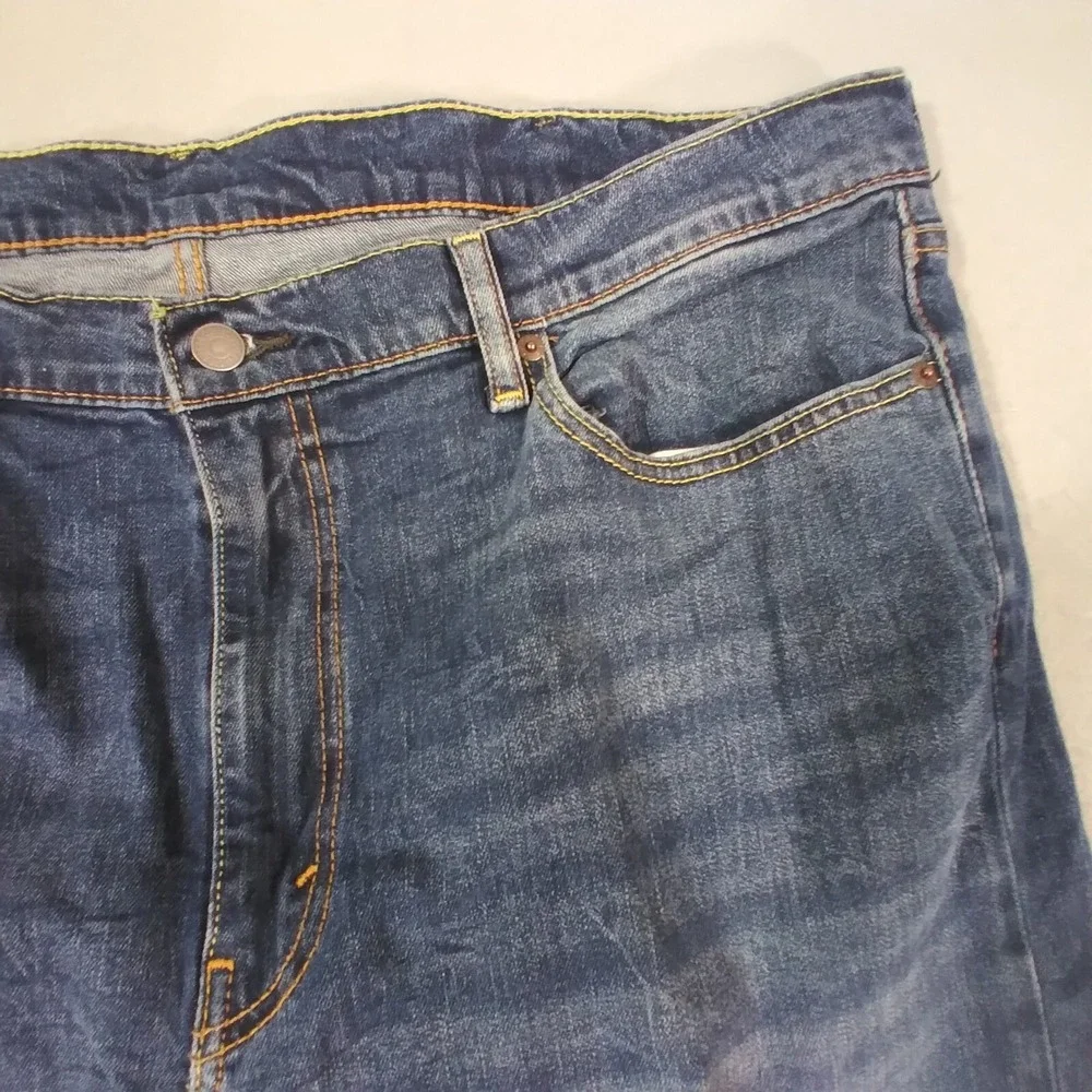 Levi's 514 jeans men's 40 x 32 regular fit straight Flex stretch denim pants